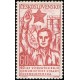 1186 - Dělník s rudou hvězdou, v pozadí průmyslový podnik