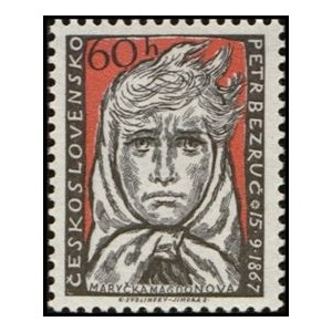 0959 - 90. narozeniny básníka Petra Bezruče