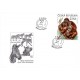 0992 FDC - Orangutan bornejský a zebra Hartmannova