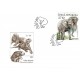 0993 FDC - Slon africký a vydra obrovská