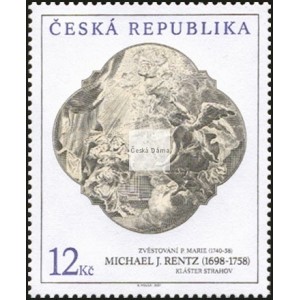 0309-0311 (série) - Umělecká díla na známkách