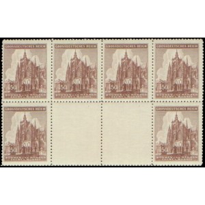 PČM 120-121 (série 8bloků dolní) - Chrám svatého Víta