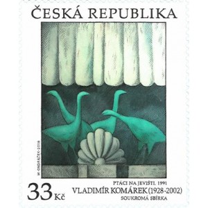 1011 - Umění: Vladimír Komárek: Ptáci na jevišti