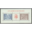 Mi AT 1507-1508 (aršík BL3) - 200 let Burgtherateru