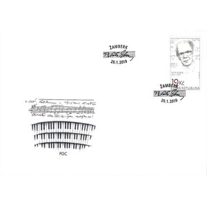 1017 FDC - Osobnosti: Petr Eben