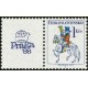 2814 KL - Poštovní emblémy - PRAGA 1988
