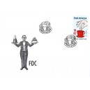 1024 FDC - Kostkový cukr