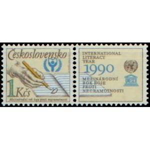 2921 KP - Mezinárodní rok boje proti negramotnosti