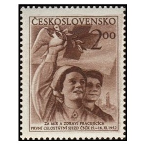 0696-697 (série) - 1. celostátní sjezd ČSČK