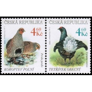0179-0180 (2blok) - Koroptev + tetřívek