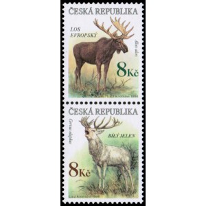 0182-0181 (2blok svisle) - Los + jelen