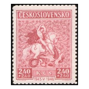 0433-434 (série) - 1. výročí Květnového povstání