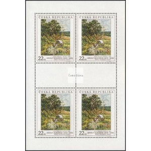 0452-0454 PL (série) - Umělecká díla na známkách