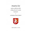 Pamětní list Jan Gočár a architektura Hradce Králové