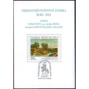 AČP11 - Anketa o nejkrásnější poštovní známku 2004