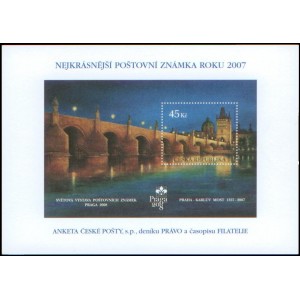 AČP14 - Anketa o nejkrásnější poštovní známku 2007