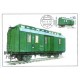 CM124 - Železniční vagon typu Fk 5-1401 - poštovní ambulance