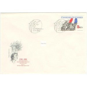 2896 FDC - 200. výročí dobití Bastily