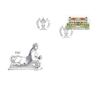 1108 FDC - Státní zámek Milotice u Kyjova