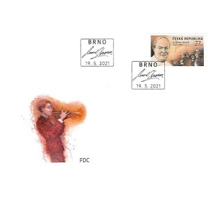 1119 FDC - Osobnosti: Gustav Brom