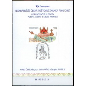 AČP24 - Anketa o nejkrásnější poštovní známku 2017