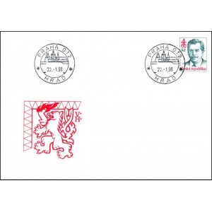 0168 POB3 - Prezident ČR Václav Havel