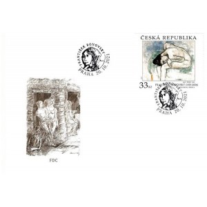 1138 FDC - František Ronovský: Akt