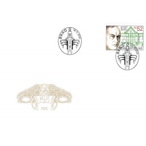 1143 FDC - Osobnosti: Jan Kotěra