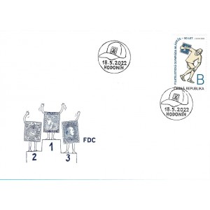 1160 FDC - 50. výročí Filatelistické olympiády mládeže