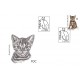 1164-1165 (série FDC) - Mláďata: koťata