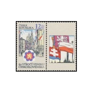 0197 (K1P) - 80. výročí vzniku ČSR
