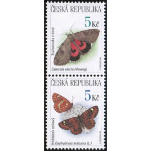 0211-0212 (2blok svisle) - Stužkonoska + hnědásek
