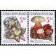 0264-0265 (2blok) - Vzácné houby: Hvězdovka + Hřib