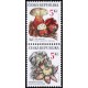 0264-0265 (2blok svisle) - Vzácné houby: Hřib + Hvězdovka