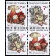 0264-0265 (4blok) - Vzácné houby: Hřib + Hvězdovka