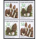 0266-0267 (4blok) - Vzácné houby: Kačenka + Smrž