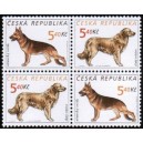 0296-0297 (4blok) - Psi: Ovčák + Retrívr