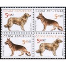 0296-0297 (4blok) - Psi: Retrívr + Ovčák
