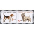 0298-0299 (2blok) - Psi: Beagle + Terier