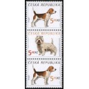 0298-0299 (3blok svisle) - Psi: Beagle + Terier + Beagle