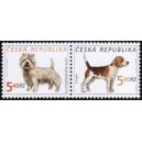 0298-0299 (2blok) - Psi: Terier + Beagle