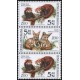 0300-0301 (3blok svisle) - Zvířata v ZOO: Panda + Fenek + Panda