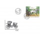 1182 FDC - Starokladrubští koně - spřežení