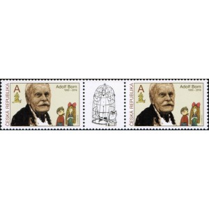 1016 (spojka K2) - Tradice české známkové tvorby: Adolf Born