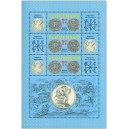 0574 PL - Stříbrný půldenár Karla III. Prostého