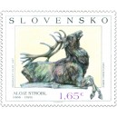 0577 - Alojz Stróbl: Umírající jelen