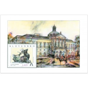 0577A (aršík) - Alojz Stróbl: Umírající jelen