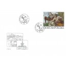 1204 FDC - Carpoforo Tencalla﻿ na zámku Kroměříž