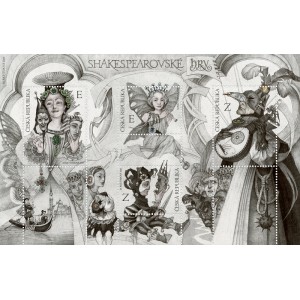 1228-1231A (aršík) - Shakespearovské hry