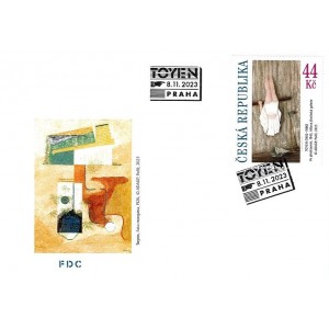 1238 FDC - Toyen: Po představení